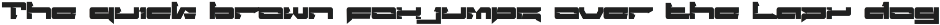 Coret - Expanded Techno Display Type font preview