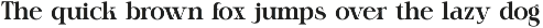 Gidora Elegant Serif Font preview