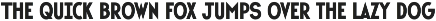 MC Alpine font preview