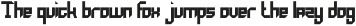 VB Ziore - Futuristic Font preview
