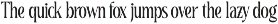 Magiora Tall Modern Serif Font preview