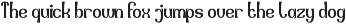Soul Power font preview
