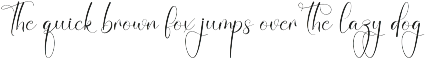 Bookmark | Script Font preview