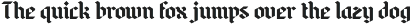 CS Snapper – Blackletter Font preview