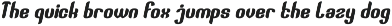The Processor font preview