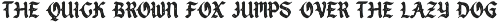 Vorged Blackletter preview