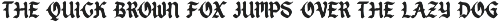 Vorged Blackletter preview