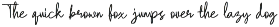 Malestone Antholy / Handwriting type preview