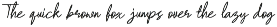 Malestone Antholy / Handwriting type preview