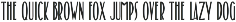 Easy Money JNL font preview