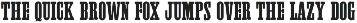 Western Wood Type JNL preview