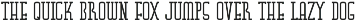 Serif Nouveau JNL font preview