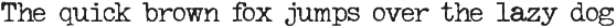 Bitmap Typewriter JNL preview