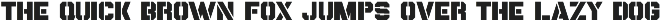 Bold Metal Stencil JNL preview