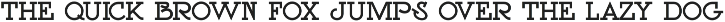 Nouveau Slab Serif JNL font preview