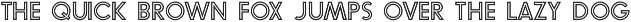 Outline Sans JNL preview