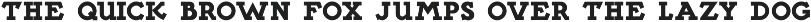 French Slab Serif JNL font preview