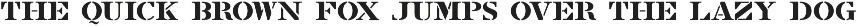 French Stencil Serif JNL preview