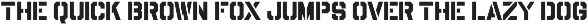 Chamfer Stencil Sans JNL preview