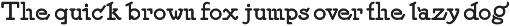 Intertitle Nouveau JNL font preview