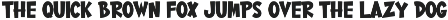 Fulood Display Font Christmas preview