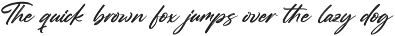 Straight Pathart Modern Brush Font preview