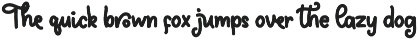 Silent Jumper font preview
