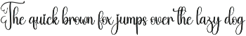 Cascade | Script Font preview