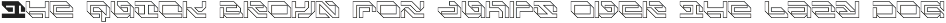 Kaeshi - Modern Techno Typeface preview