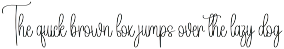 Nightday | Script Font preview