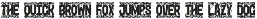 Hairy Metal - Hardcore Font preview