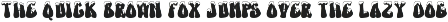 Komulap Christmas Display Font font preview