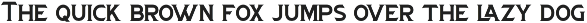 Forence || Vontage Display Font preview