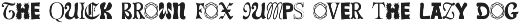Weirdy - Fun Mixed Display font preview