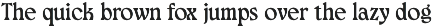 Larchen - Ligature Bold Serif preview