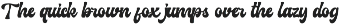 Manthel Retro Script Font preview