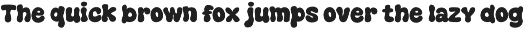 Sugar Daze Groovy Retro Bubble Font preview
