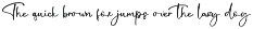 Salystiga Handwritten Font preview