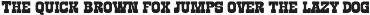 Retro Block a Retro Slab Serif Font font preview