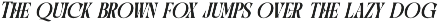 Qulight Modern Serif Display preview
