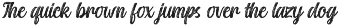Blackout Oldskull | Handwritten Font preview