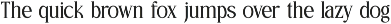 Gangors Modern Serif Font preview