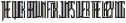 Mont Blanc Sharp Label Font font preview