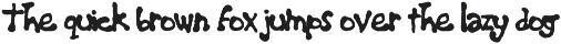 Oddball TM – 90s Vibes Hard font preview