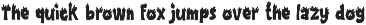 Combust - Fire Display Font preview