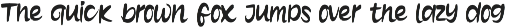 Morgen Humble | Solid Brush Font preview