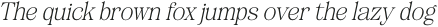 Akiho Faranea Extra Light Italic otf (200)