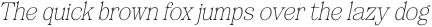 Akiho Faranea Thin Italic otf (100)
