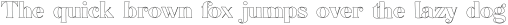 Sugar Serif Outline otf (400)