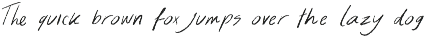 Blissful Radiance Handwritten Font preview